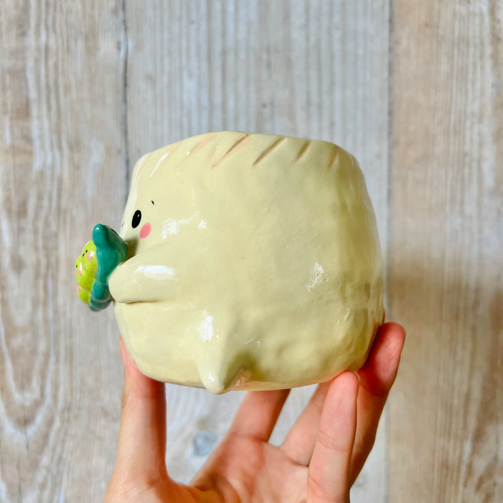 DUMPLING MUG with peas in a pod friends, photo 3 of 7