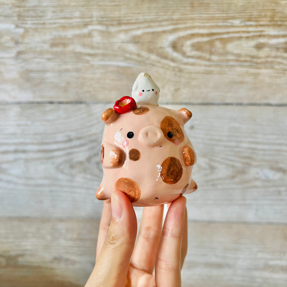 DUMPLING HEADS Zodisc friends - Pig, photo 1 of 5