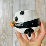 PANDA POT with carrot friend