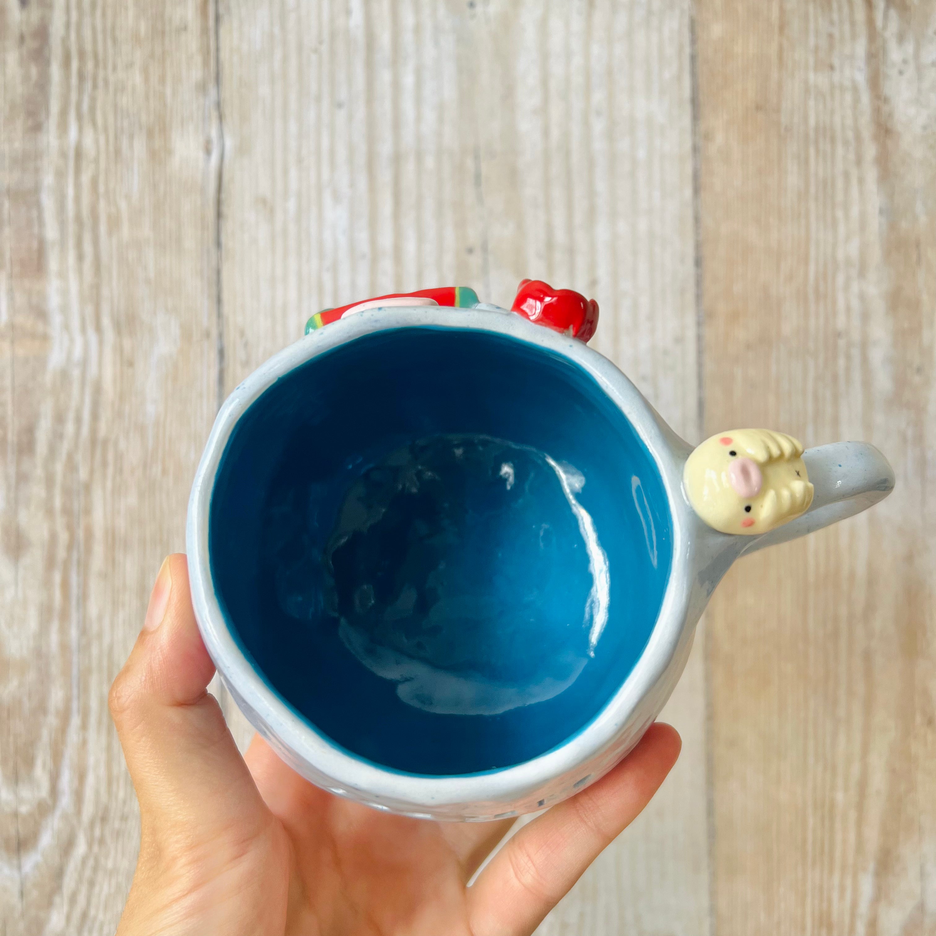 TARDIGRADE mug with watermelon friend