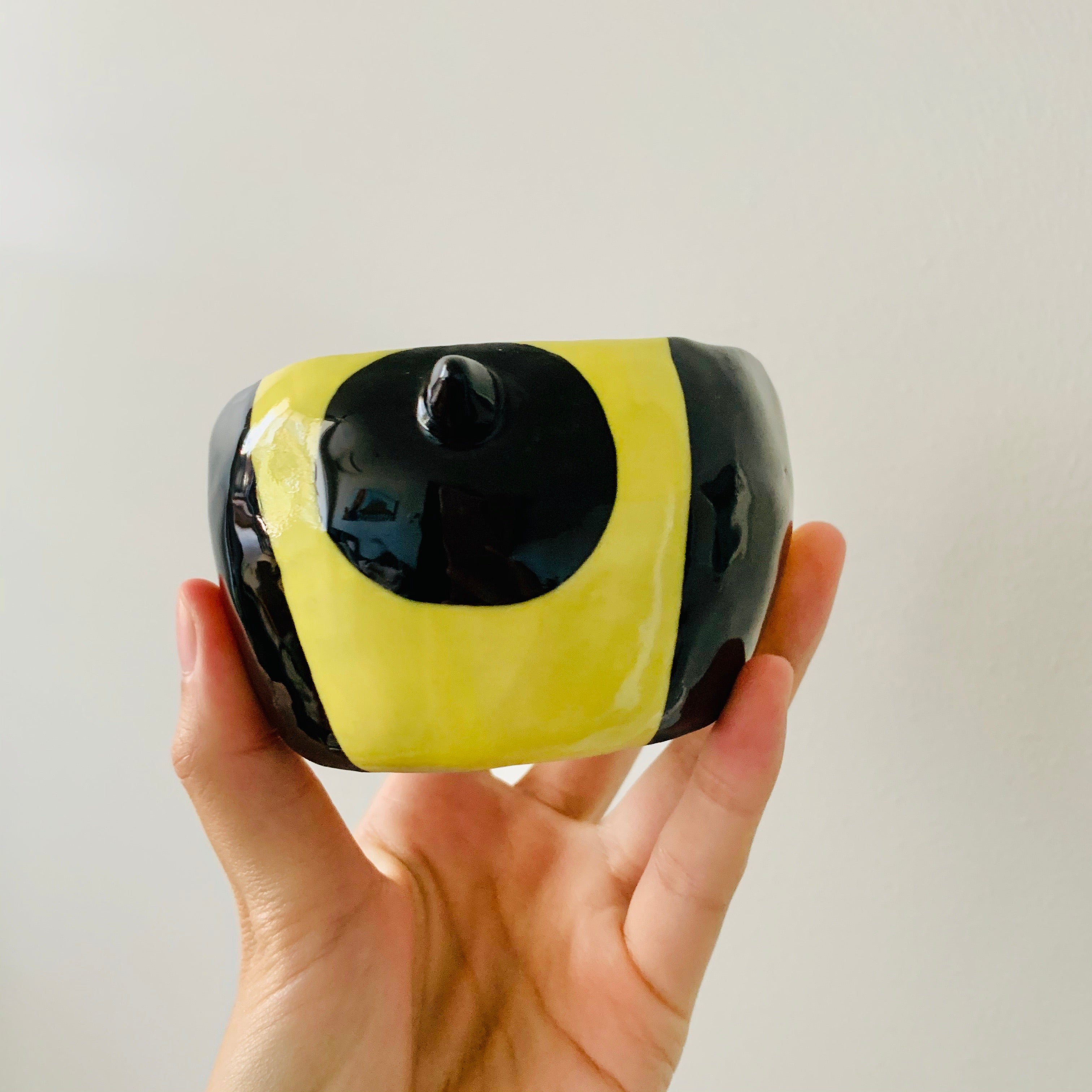 BLUE ‘Bee happy’ snack bowl