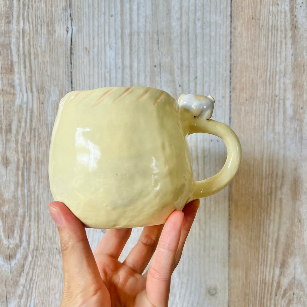 DUMPLING MUG with bunny friends, photo 4 of 8