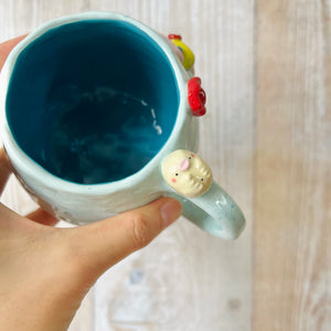 TARDIGRADE mug with bubble tea friend