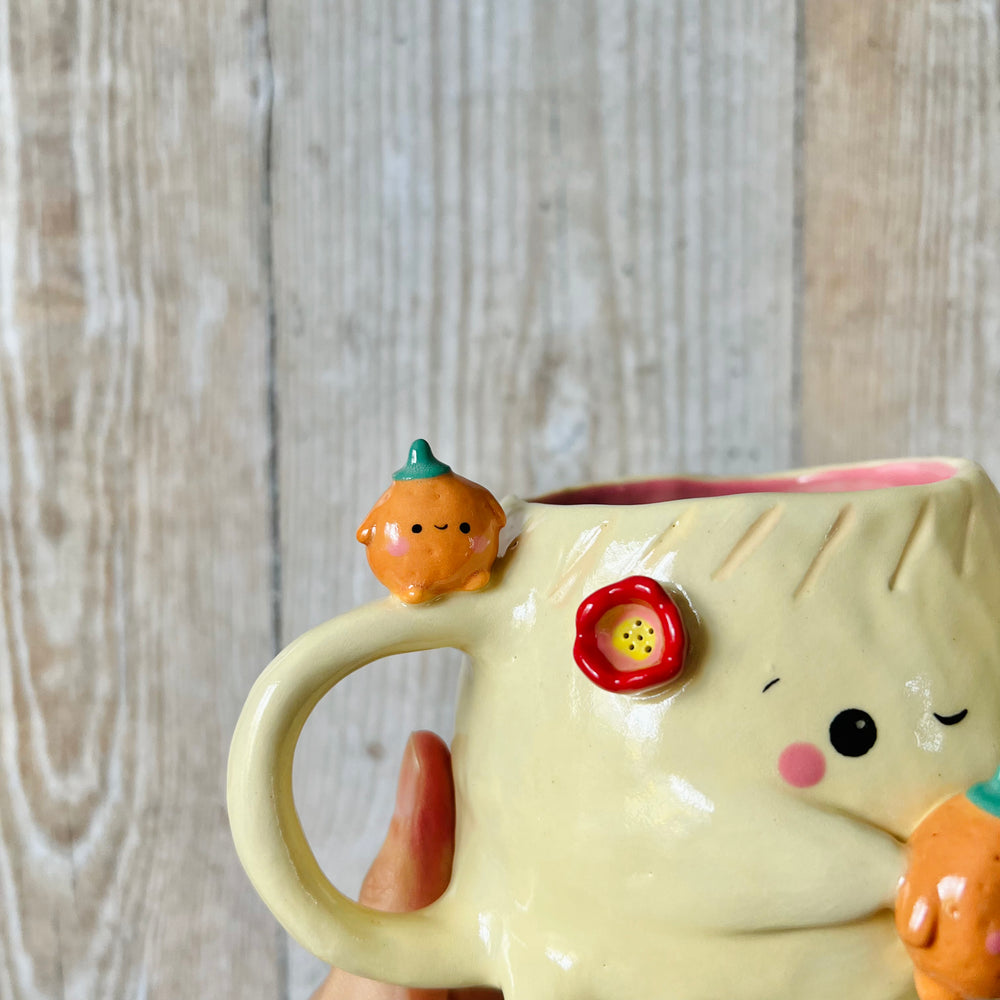 DUMPLING MUG with mandarin friends, photo 7 of 8