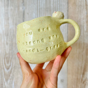 TARDIGRADE mug with nature friends