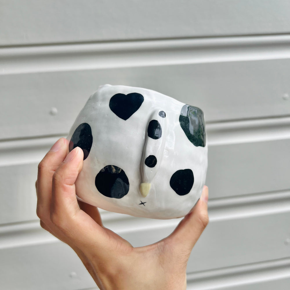 Flowery cow pot, photo 4 of 7