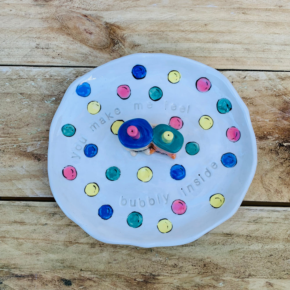 ‘You make me bubble inside’ trinket dish, photo 3 of 7