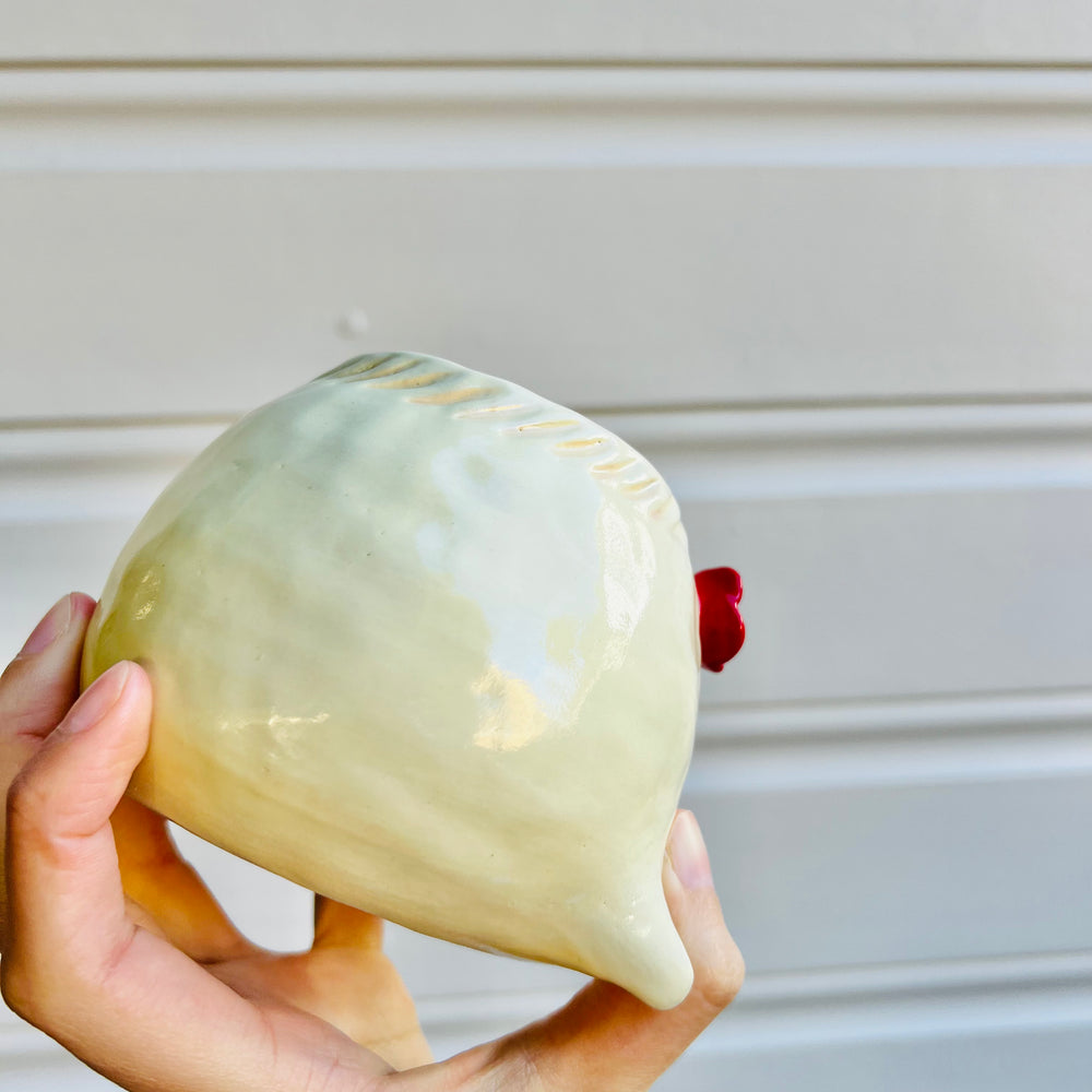 Dumpling VASE (with flaws) with dumpling friend, photo 6 of 6