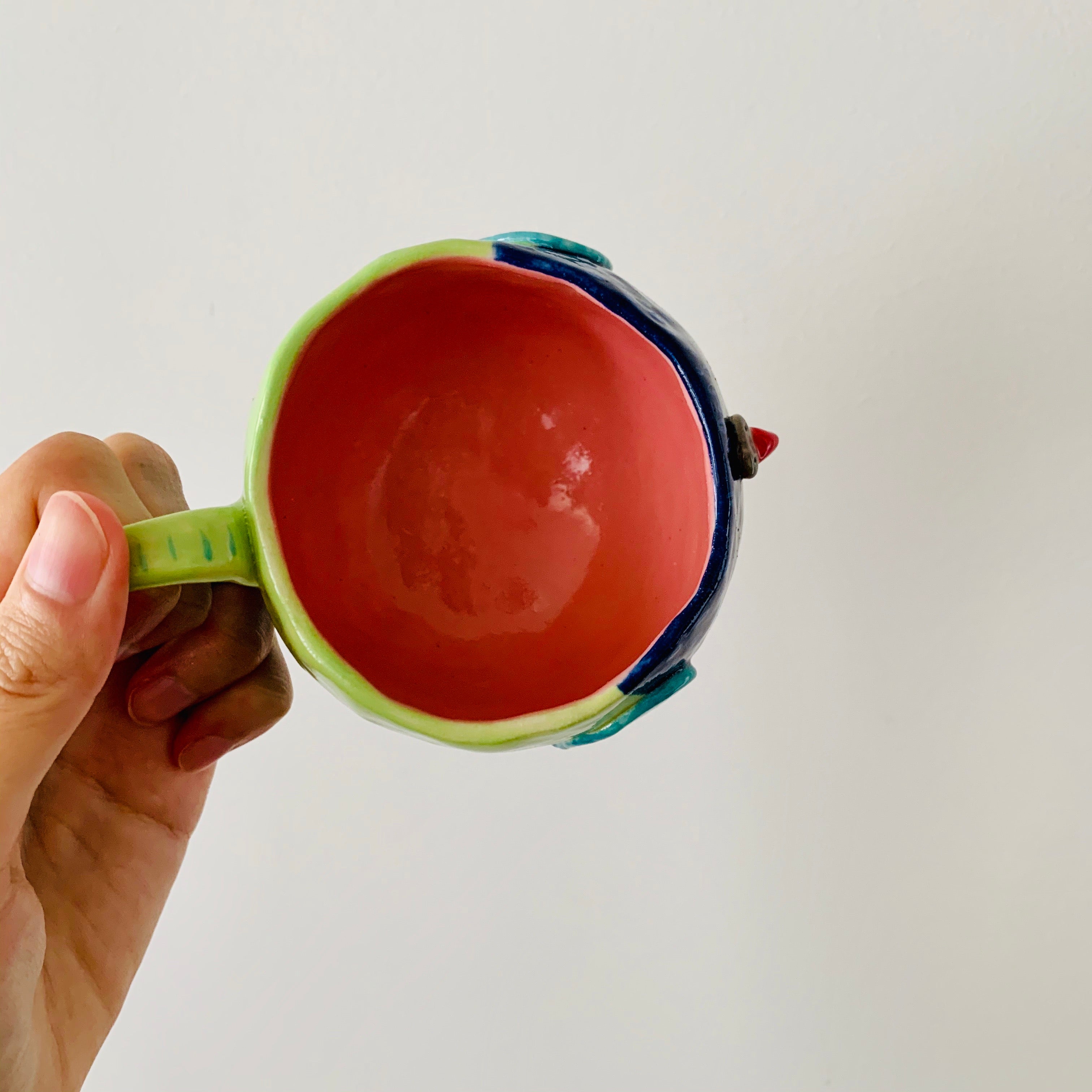 Rainbow lorikeet mug