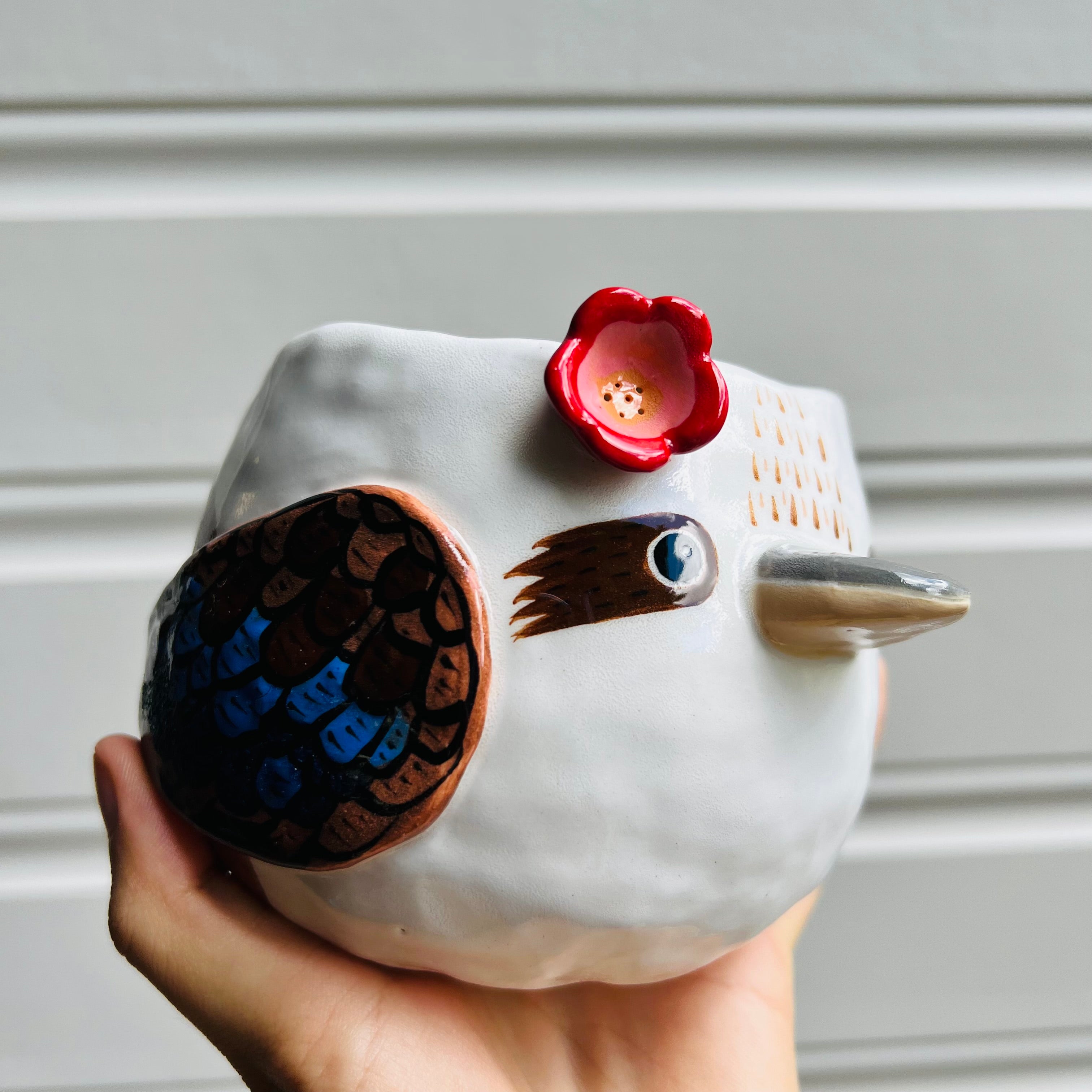 Kookaburra Pot