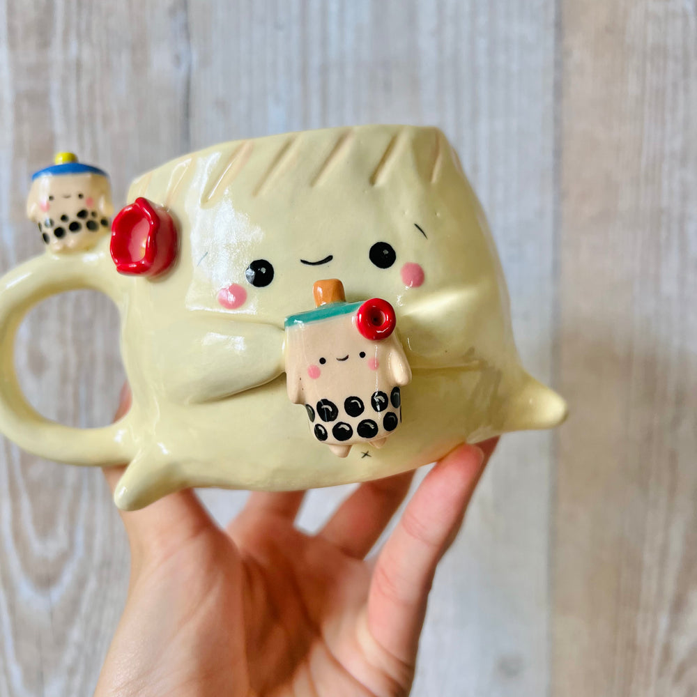 DUMPLING MUG with bubble tea friends, photo 8 of 8