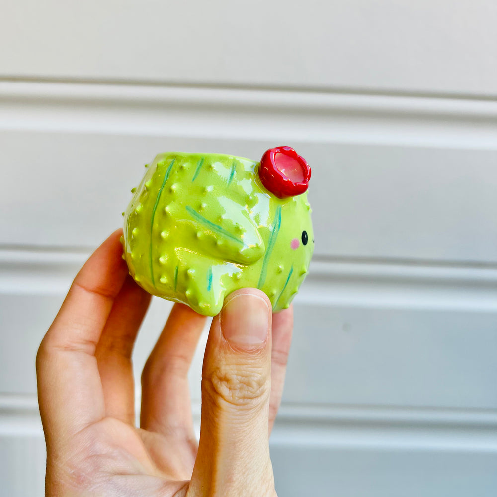 MINIS Flowery cactus pot, photo 2 of 5
