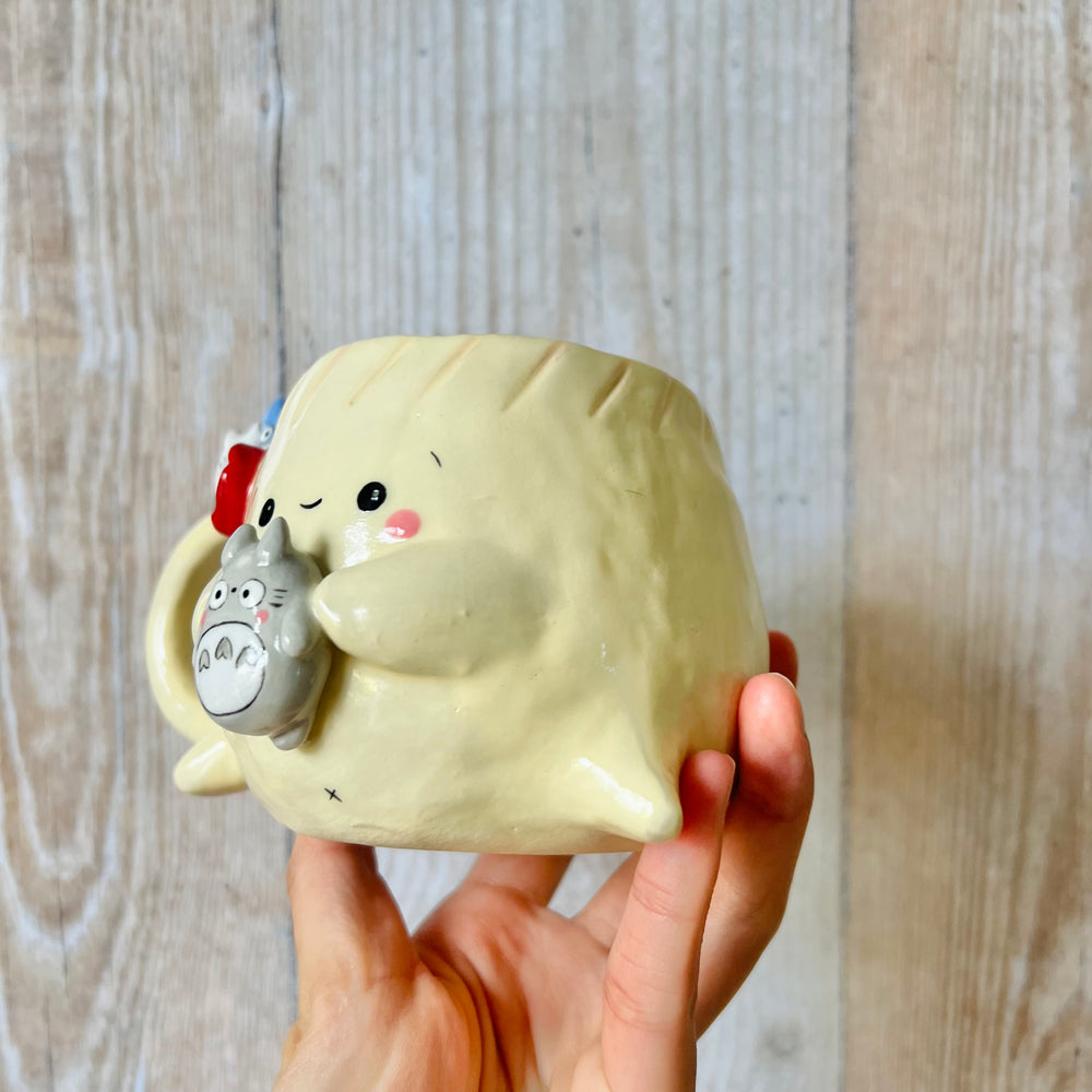 DUMPLING MUG with Totoro friends, photo 3 of 8