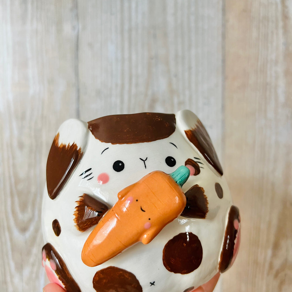 BUNNY POT with carrot friend, photo 6 of 7