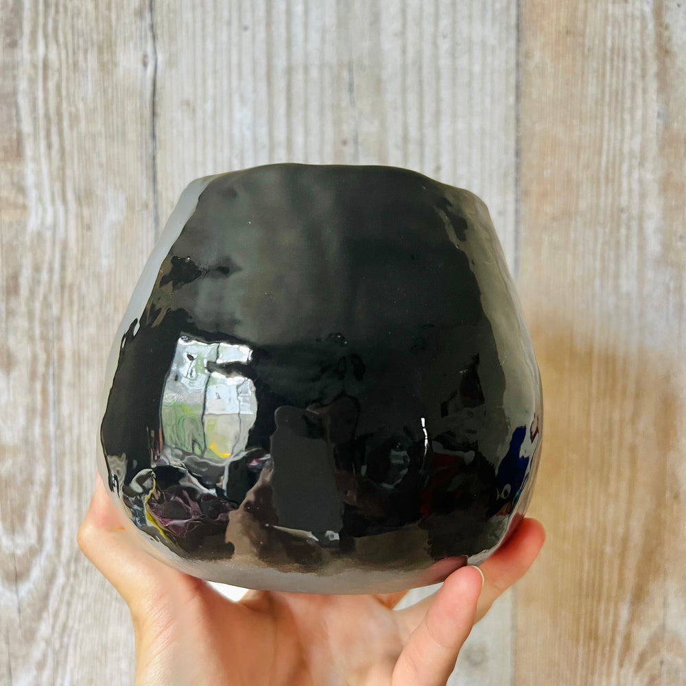 Flowery NO FACE POT with bubble tea friends, photo 4 of 9