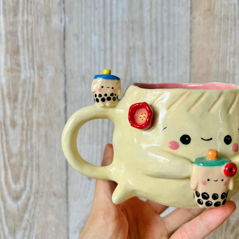 DUMPLING MUG with bubble tea friends, photo 6 of 8