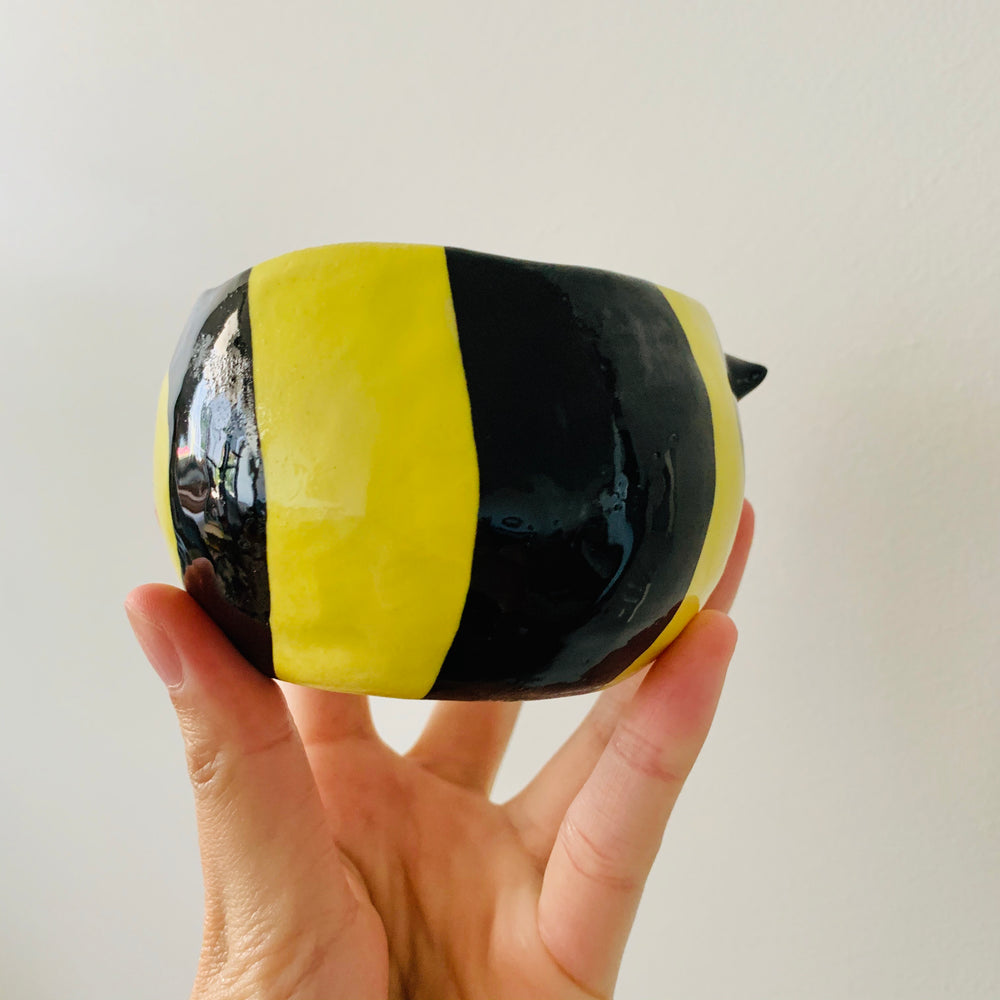 BLUE ‘Bee Happy’ snack bowl, photo 2 of 5