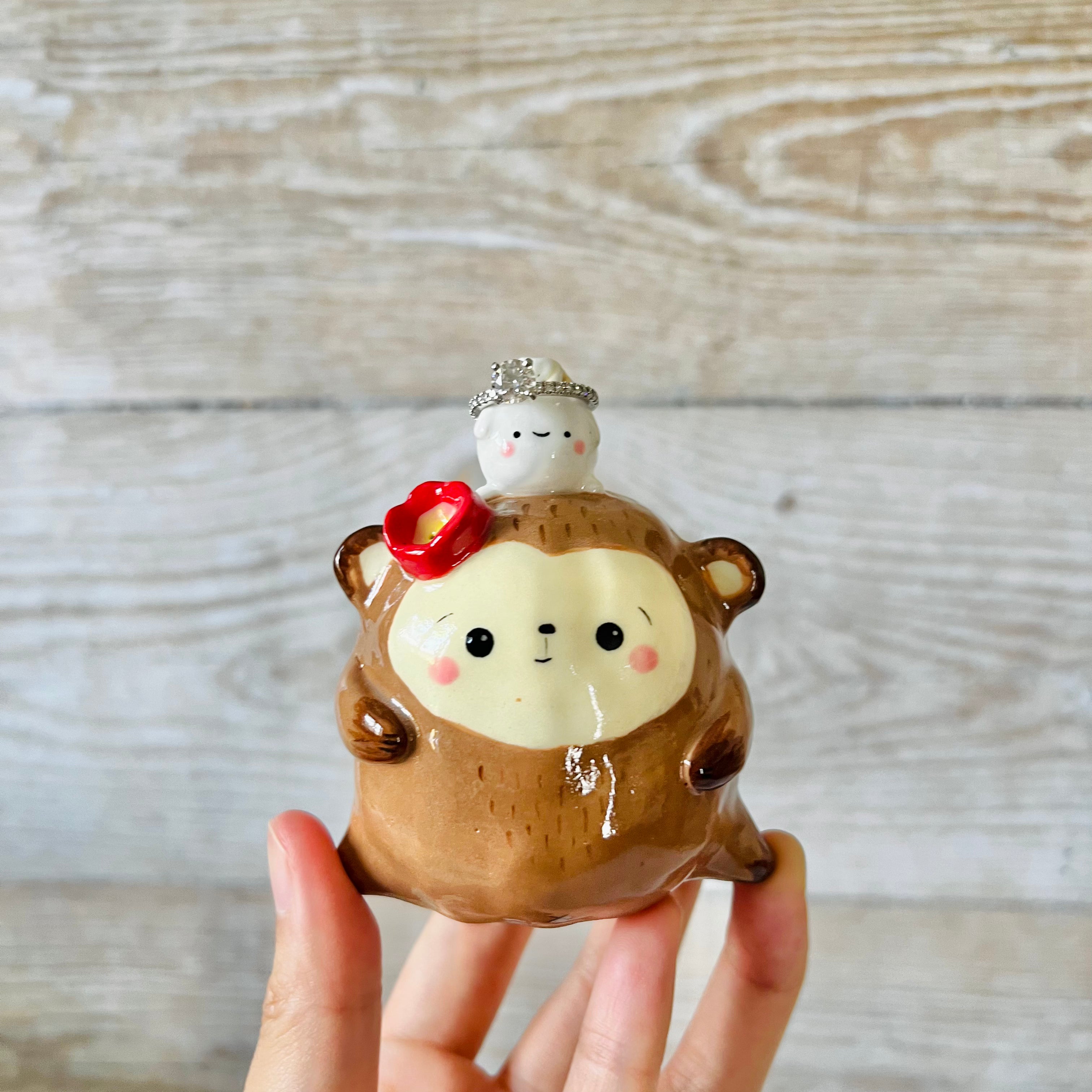 DUMPLING HEAD Zodiac animals - Monkey