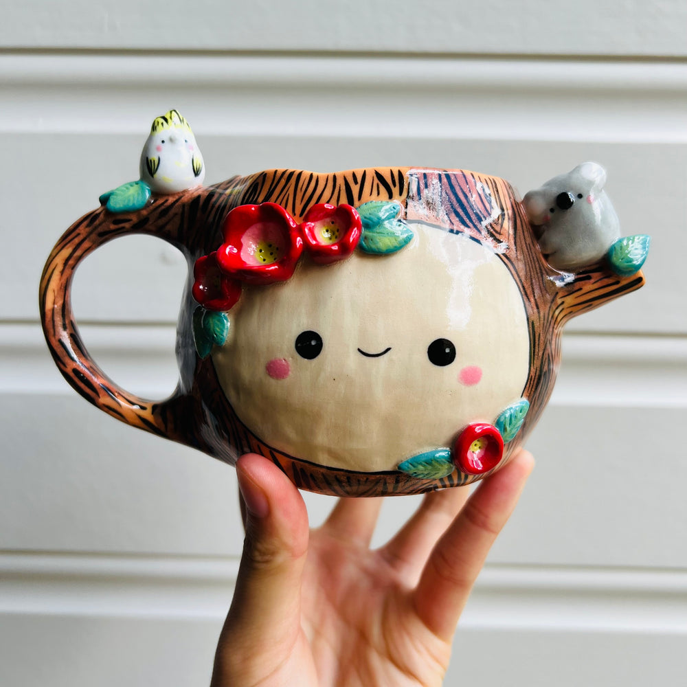 Happy Tree mug with Aussie friends, photo 1 of 5