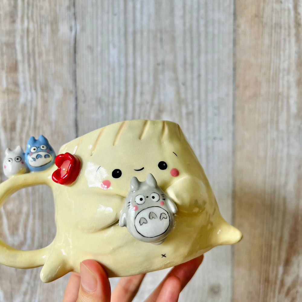 DUMPLING MUG with Totoro friends, photo 7 of 8