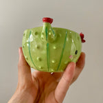 Flowery cactus pot