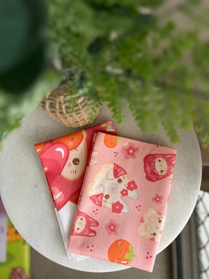 2 PACK LNY Year of the Bunny 2023 Tea Towels - limited edition