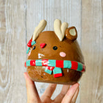 BAUBLE REINDEER POT