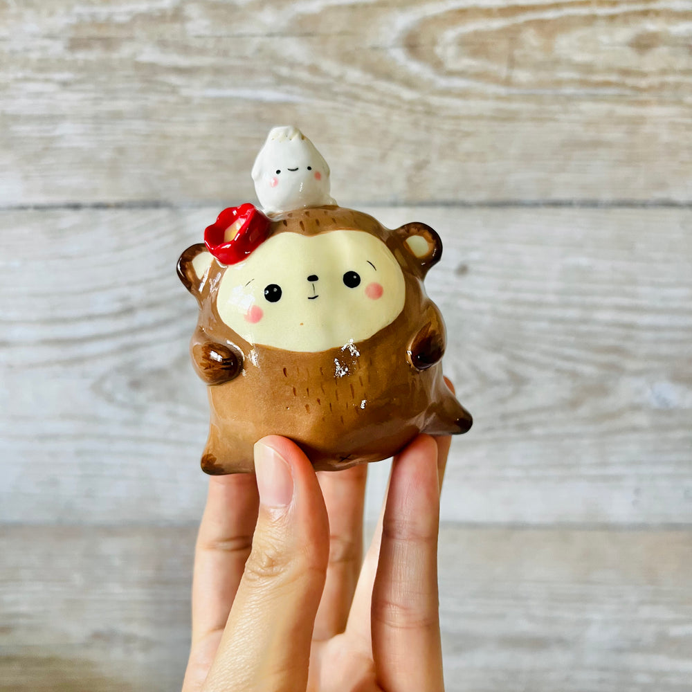 DUMPLING HEAD Zodiac animals - Monkey, photo 1 of 5