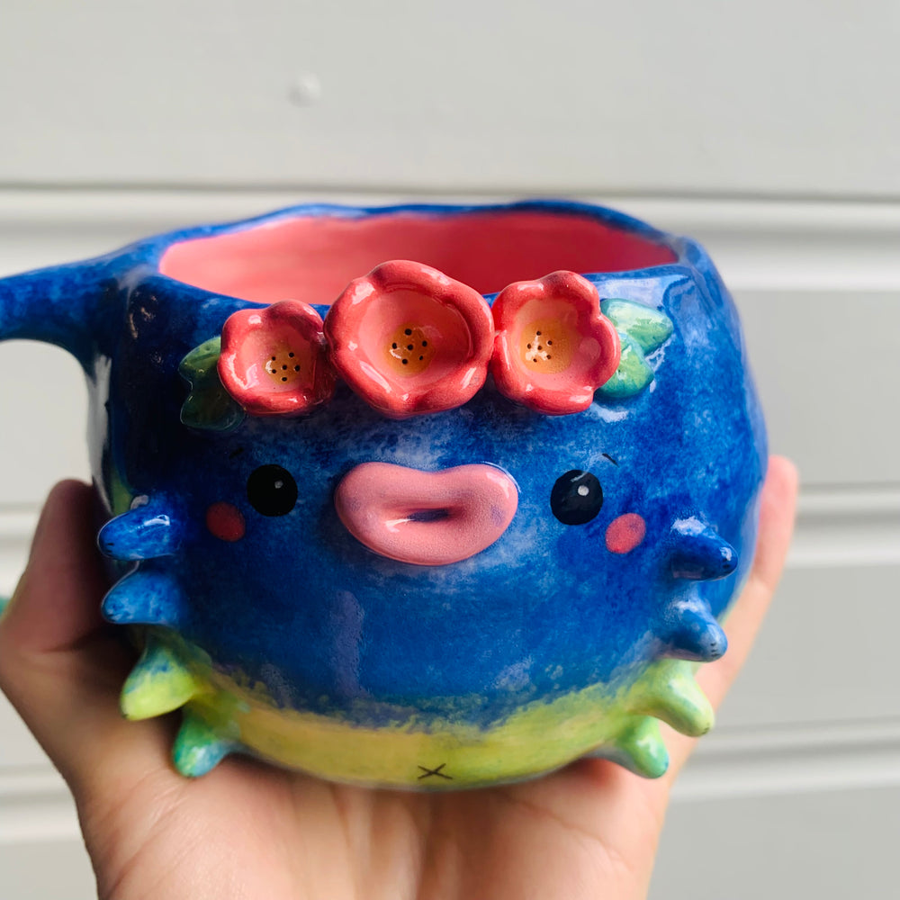 Ocean tardigrade mug - 350ml, photo 9 of 12