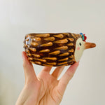 Flowery echidna snack bowl