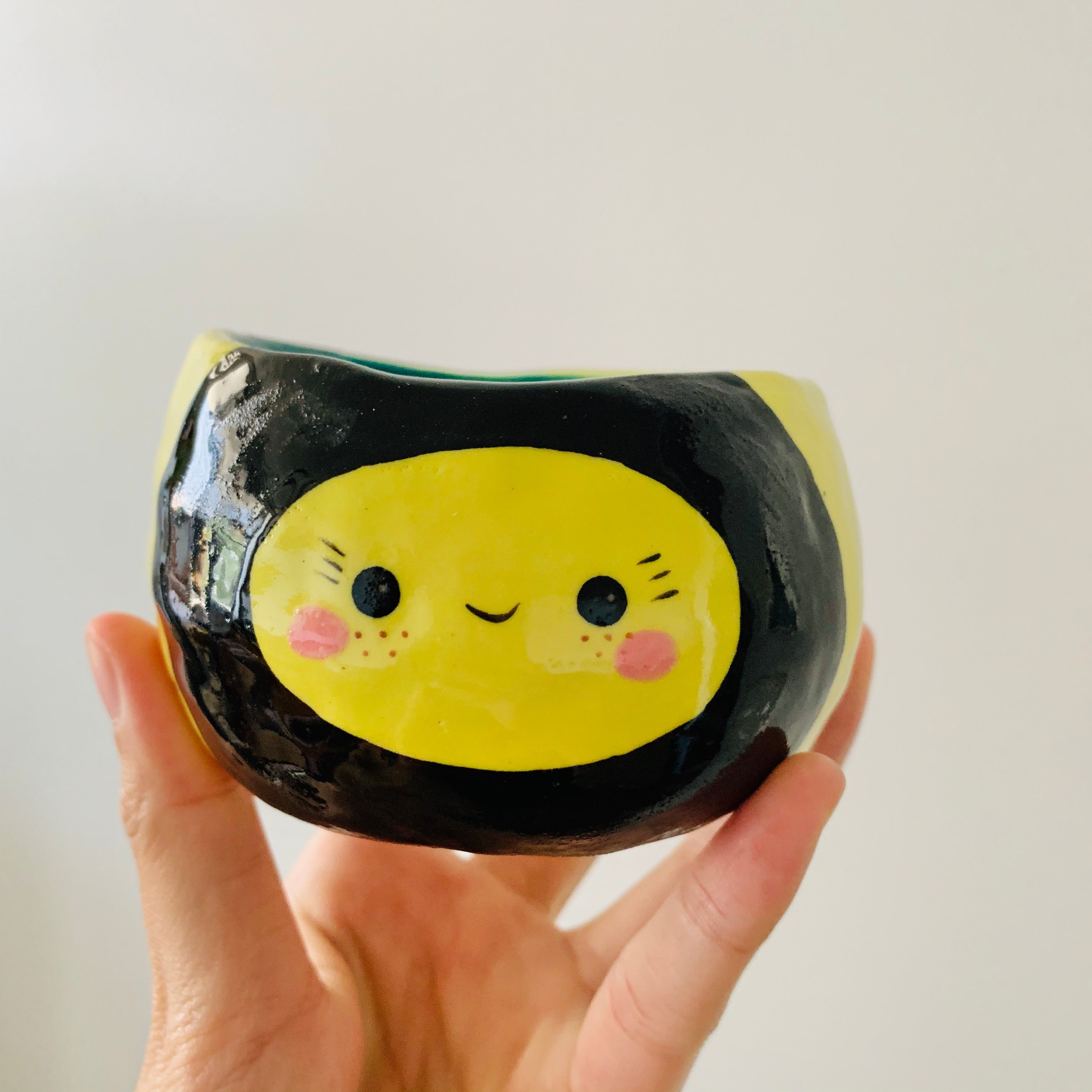 GREEN ‘Bee Happy’ snack bowl