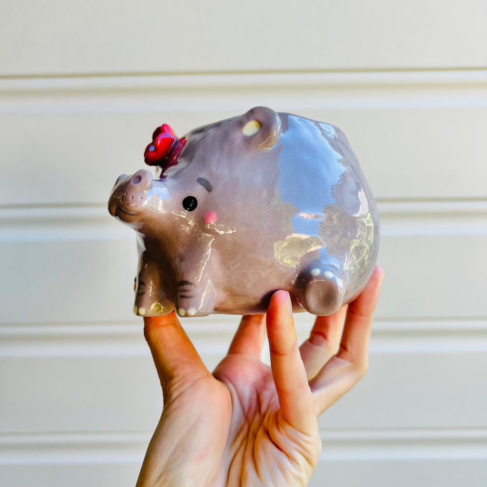 Hippo pot, photo 3 of 5