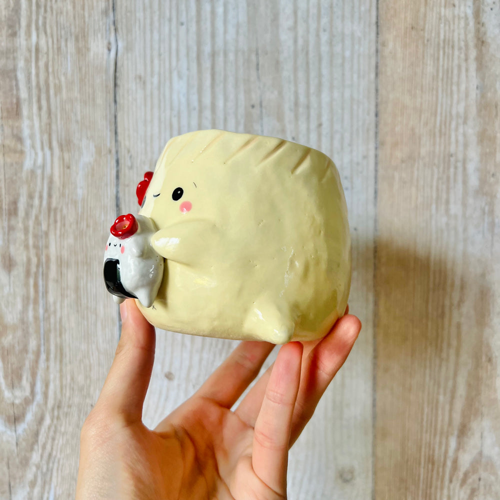 DUMPLING MUG with Onigiri friends, photo 3 of 7