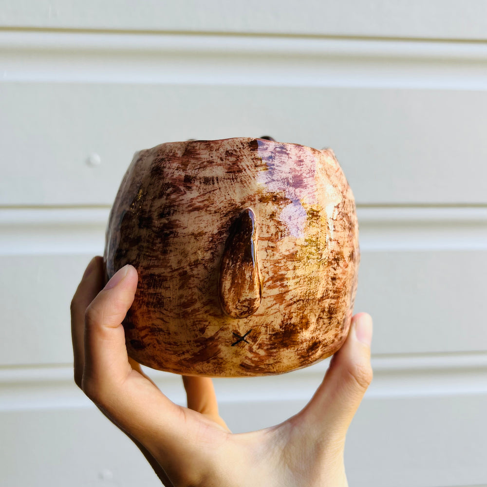 Flowery Quokka Pot with quokka baby, photo 5 of 5