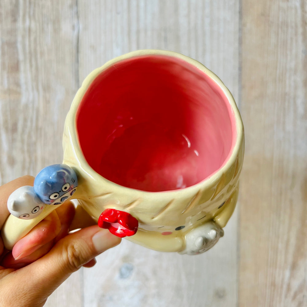 DUMPLING MUG with Totoro friends, photo 5 of 8
