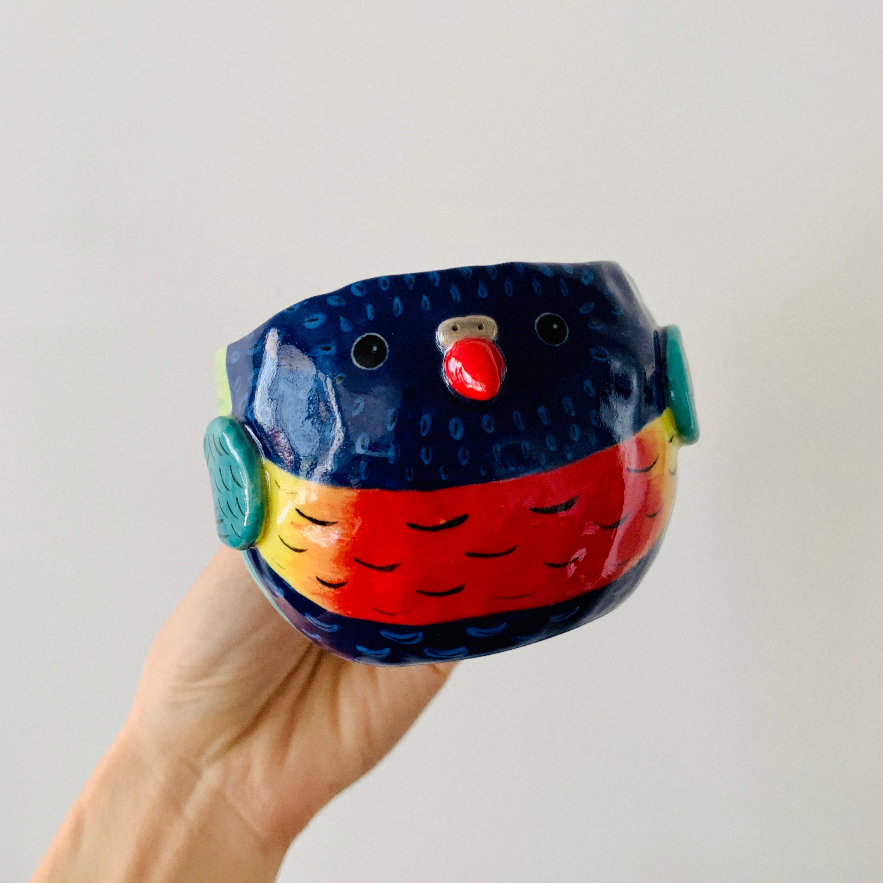 Rainbow lorikeet mug