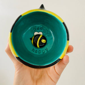 GREEN ‘Bee Happy’ snack bowl