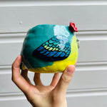 Orange bellied parrot pot