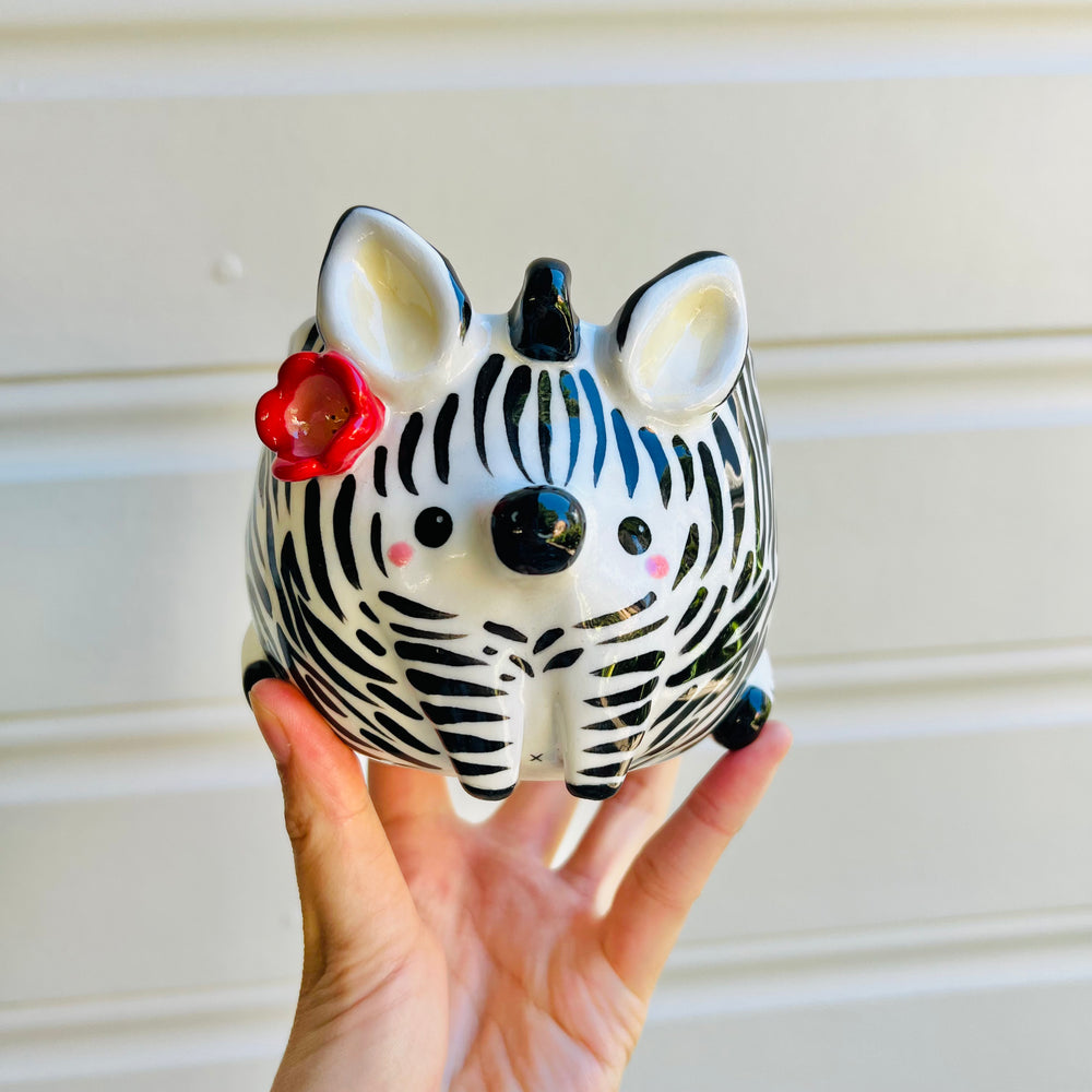 Zebra pot, photo 1 of 5