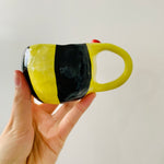 GREEN ‘Bee Happy’ Espresso/Tea cup - approx. 150ml