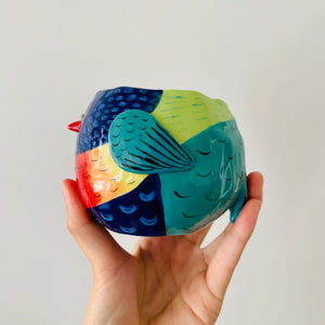 Rainbow lorikeet pot